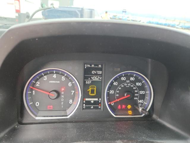 JHLRE48719C008270 - 2009 HONDA CR-V EXL წითელი ფოტო 9