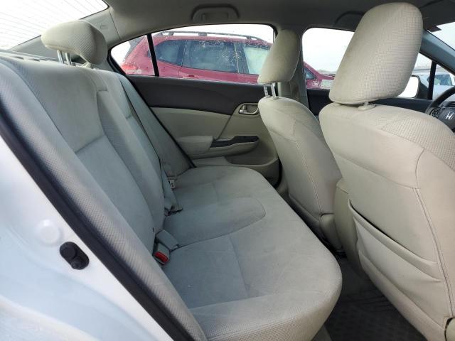 19XFB2F59CE096144 - 2012 HONDA CIVIC LX თეთრი ფოტო 10