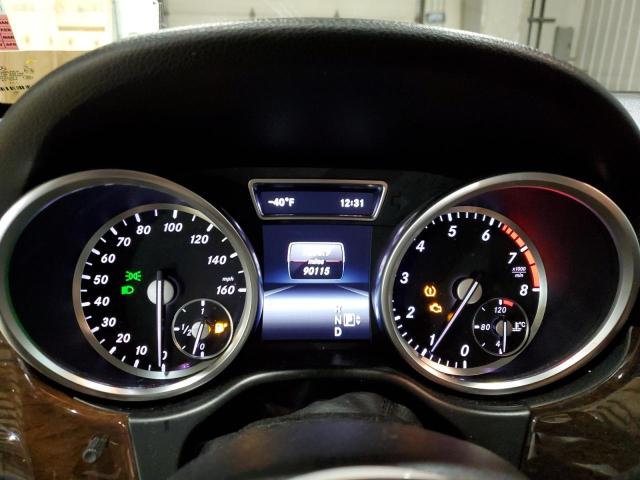 4JGDA5HB5EA272140 - 2014 MERCEDES-BENZ ML 350 4MATIC BLACK photo 9