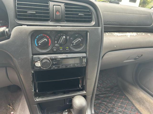 4S3BH635927309150 - 2002 SUBARU LEGACY L BLUE photo 11