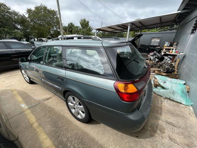 4S3BH635927309150 - 2002 SUBARU LEGACY L BLUE photo 3