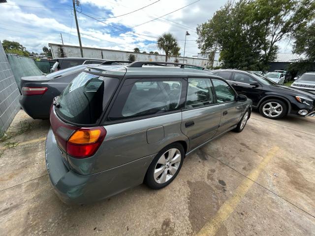 4S3BH635927309150 - 2002 SUBARU LEGACY L BLUE photo 4