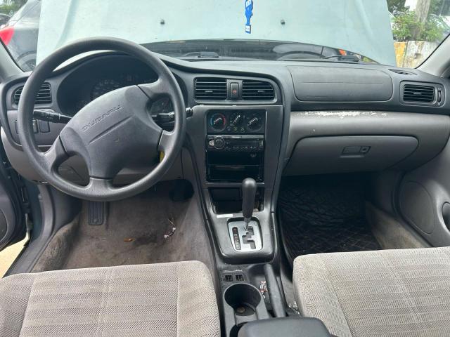 4S3BH635927309150 - 2002 SUBARU LEGACY L BLUE photo 9