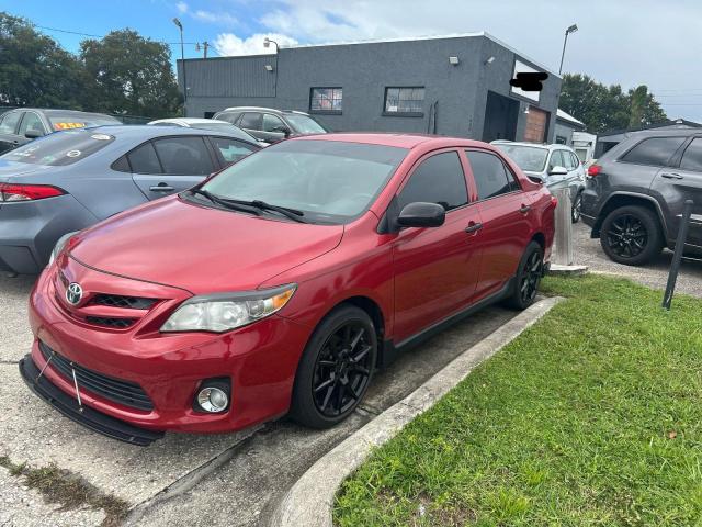 5YFBU4EE9CP013638 - 2012 TOYOTA COROLLA BASE Rouge photo 2
