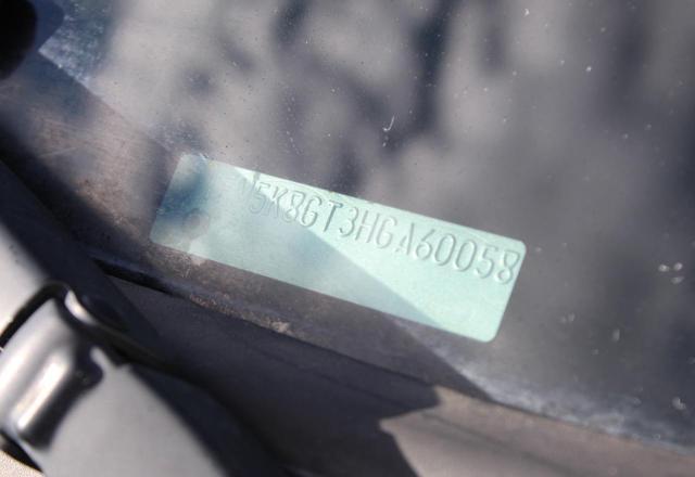 1FM5K8GT3HGA60058 - 2017 FORD EXPLORER SPORT Ақ фото 10