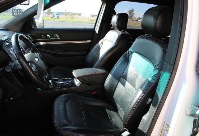 1FM5K8GT3HGA60058 - 2017 FORD EXPLORER SPORT Ақ фото 9