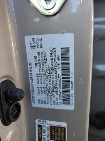 5J6RW2H81HL043777 - 2017 HONDA CR-V EXL 棕色 照片 13