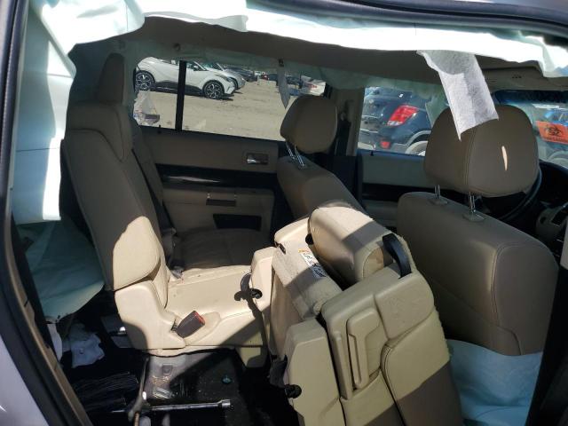 2FMHK6C82KBA14531 - 2019 FORD FLEX SEL Blanc photo 10