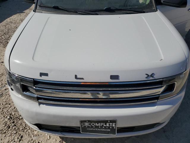 2FMHK6C82KBA14531 - 2019 FORD FLEX SEL Blanc photo 11