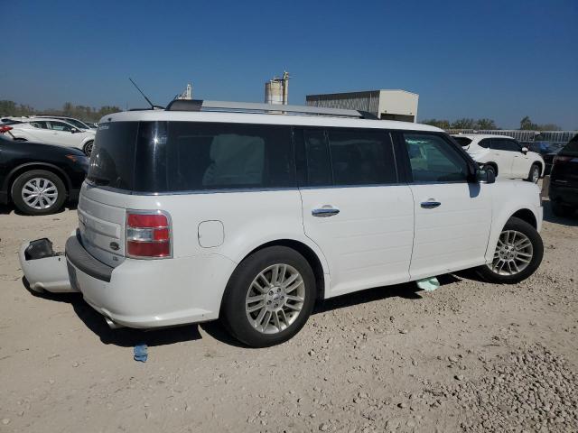2FMHK6C82KBA14531 - 2019 FORD FLEX SEL Blanc photo 3