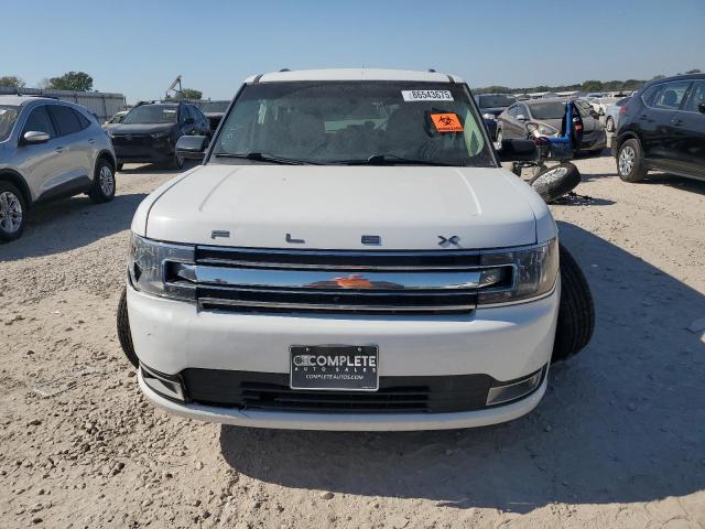 2FMHK6C82KBA14531 - 2019 FORD FLEX SEL Blanc photo 5