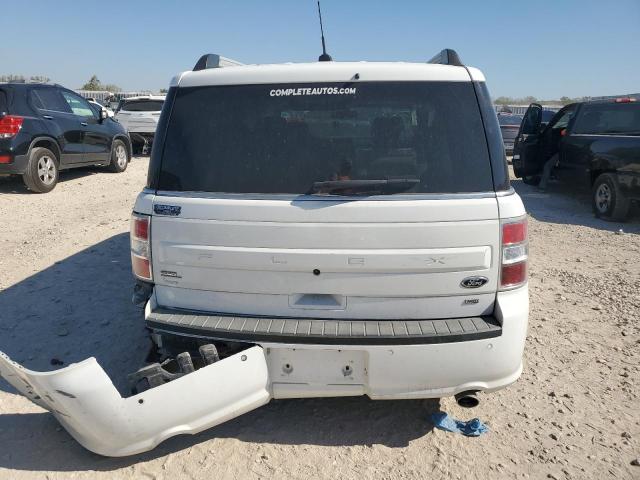 2FMHK6C82KBA14531 - 2019 FORD FLEX SEL Blanc photo 6