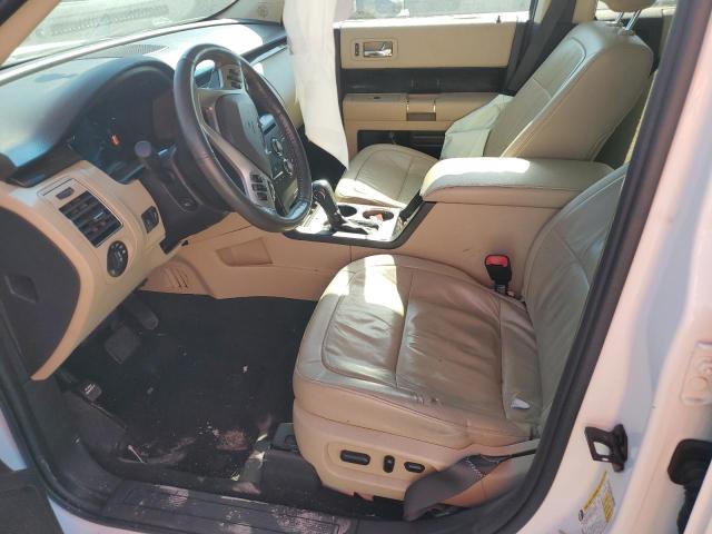 2FMHK6C82KBA14531 - 2019 FORD FLEX SEL Blanc photo 7