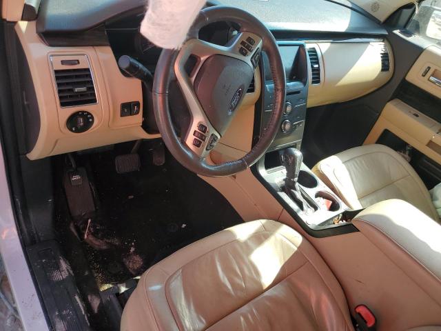 2FMHK6C82KBA14531 - 2019 FORD FLEX SEL Blanc photo 8