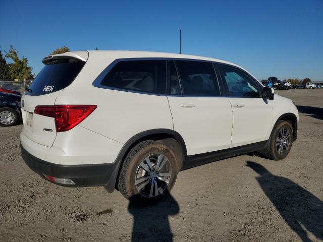 5FNYF6H62HB101695 - 2017 HONDA PILOT EXL WHITE photo 3