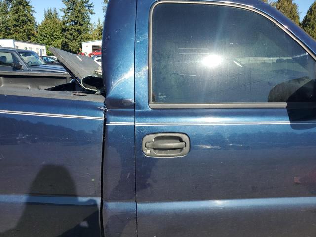 1GCEC14X65Z141541 - 2005 CHEVROLET SILVERADO C1500 ლურჯი ფოტო 10