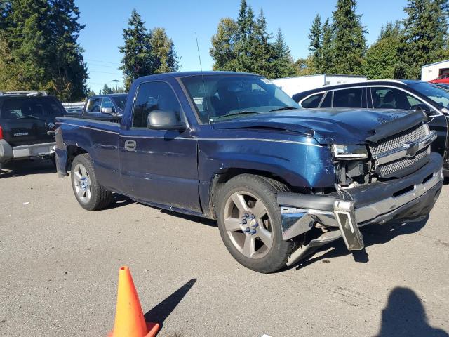 1GCEC14X65Z141541 - 2005 CHEVROLET SILVERADO C1500 ლურჯი ფოტო 4