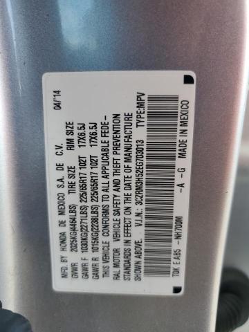 3CZRM3H52EG703013 - 2014 HONDA CR-V EX SILVER photo 13