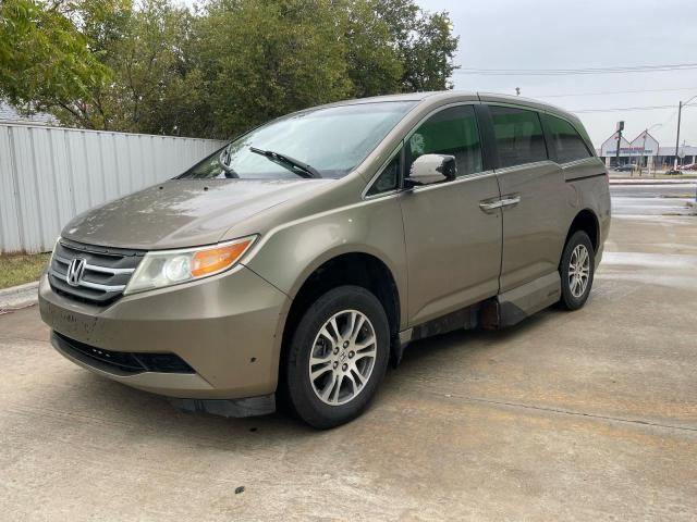 5FNRL5H61CB001166 - 2012 HONDA ODYSSEY EXL ოქროსფერი ფოტო 2