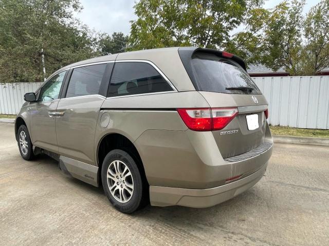 5FNRL5H61CB001166 - 2012 HONDA ODYSSEY EXL ოქროსფერი ფოტო 3