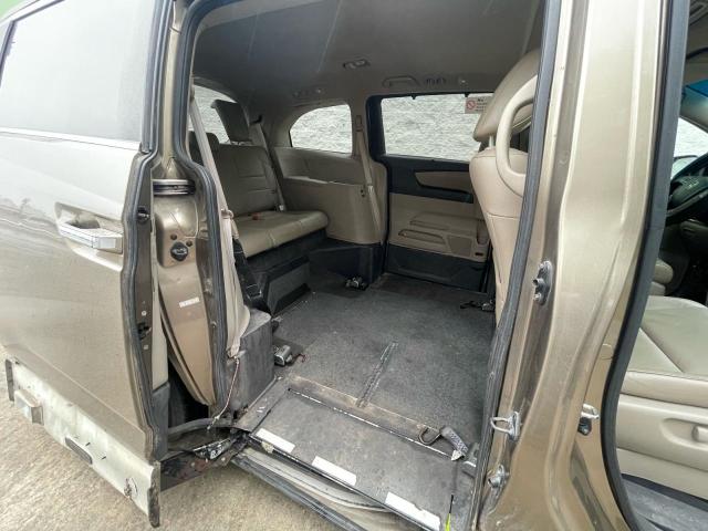 5FNRL5H61CB001166 - 2012 HONDA ODYSSEY EXL ოქროსფერი ფოტო 6