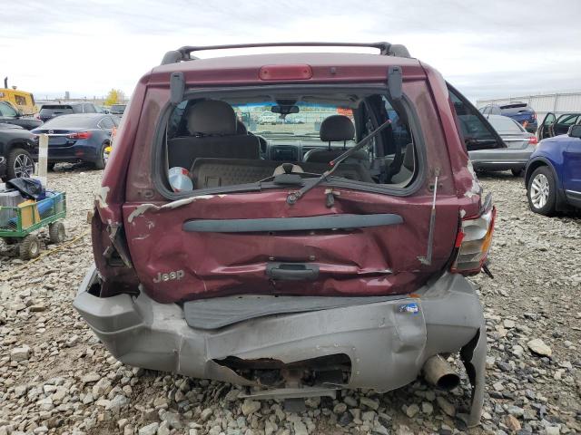 1J4GW48S5YC362615 - 2000 JEEP GRAND CHER LAREDO წითელი ფოტო 6