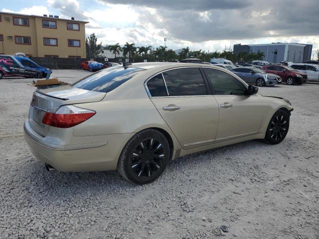 KMHGC46E09U026180 - 2009 HYUNDAI GENESIS 3.8L Qızıl foto 3
