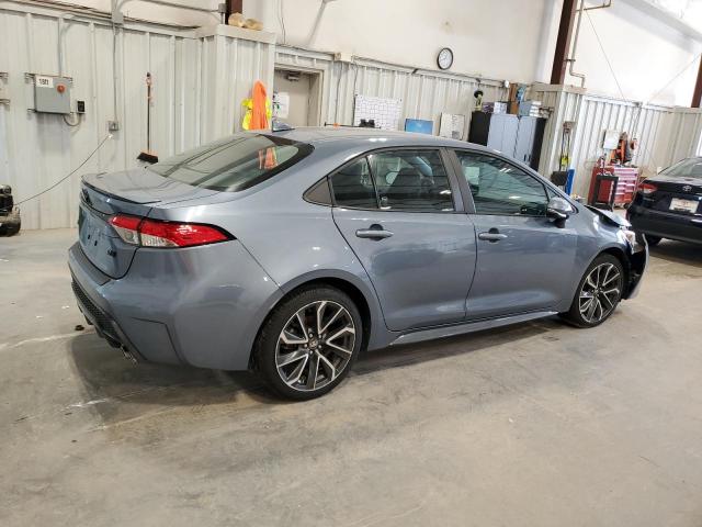5YFS4MCEXNP104780 - 2022 TOYOTA COROLLA SE Blau Foto 3