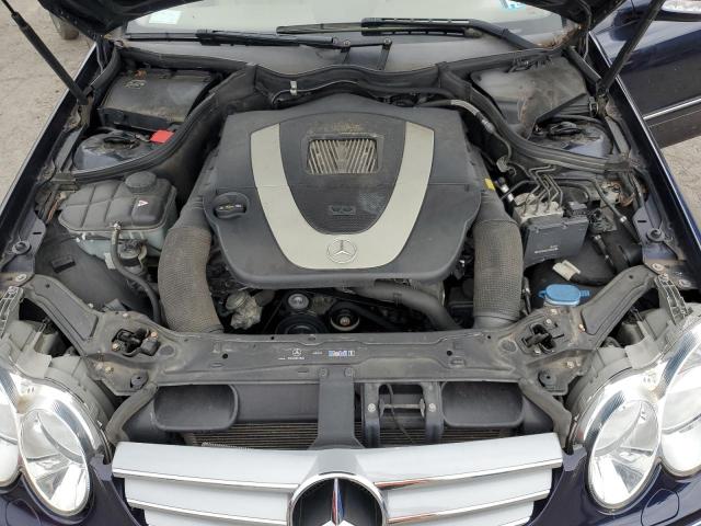 WDBTJ56H19F261571 - 2009 MERCEDES-BENZ CLK 350 BLUE photo 11