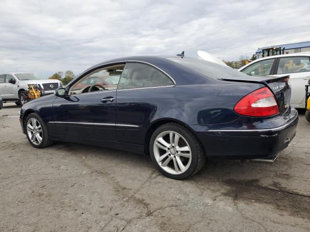 WDBTJ56H19F261571 - 2009 MERCEDES-BENZ CLK 350 BLUE photo 2