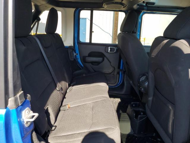 1C4HJXDNXNW167176 - 2022 JEEP WRANGLER U SPORT Blau Foto 10