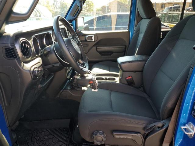 1C4HJXDNXNW167176 - 2022 JEEP WRANGLER U SPORT Blau Foto 7