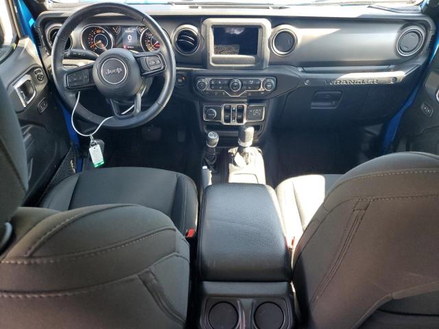 1C4HJXDNXNW167176 - 2022 JEEP WRANGLER U SPORT Blau Foto 8