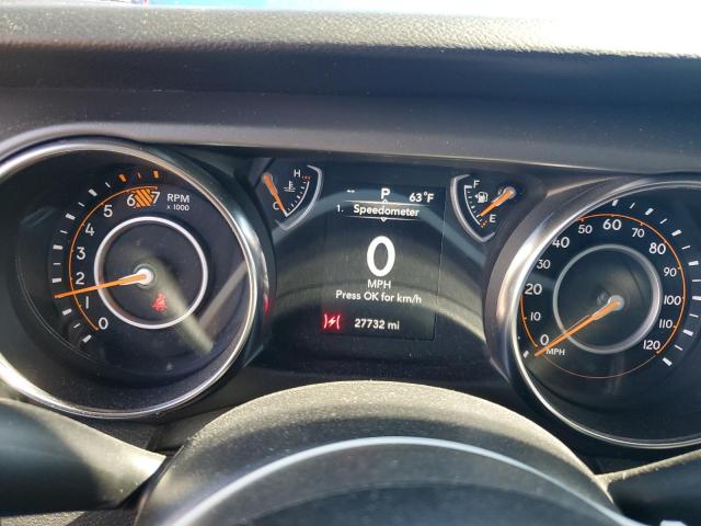 1C4HJXDNXNW167176 - 2022 JEEP WRANGLER U SPORT Blau Foto 9