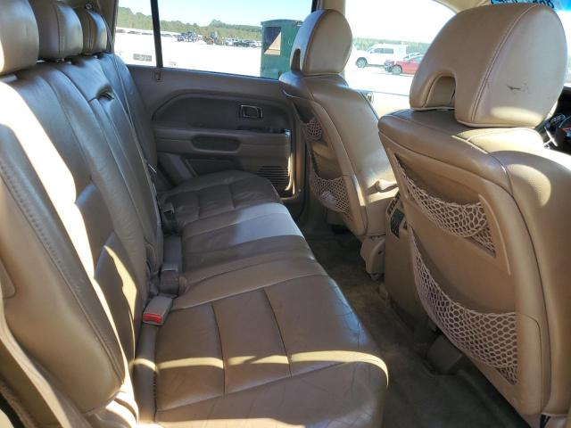 5FNYF28616B033895 - 2006 HONDA PILOT EX BLACK photo 11