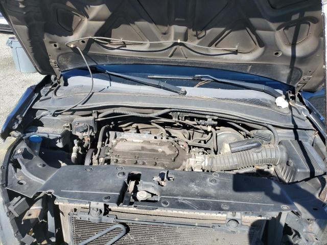 5FNYF28616B033895 - 2006 HONDA PILOT EX BLACK photo 12