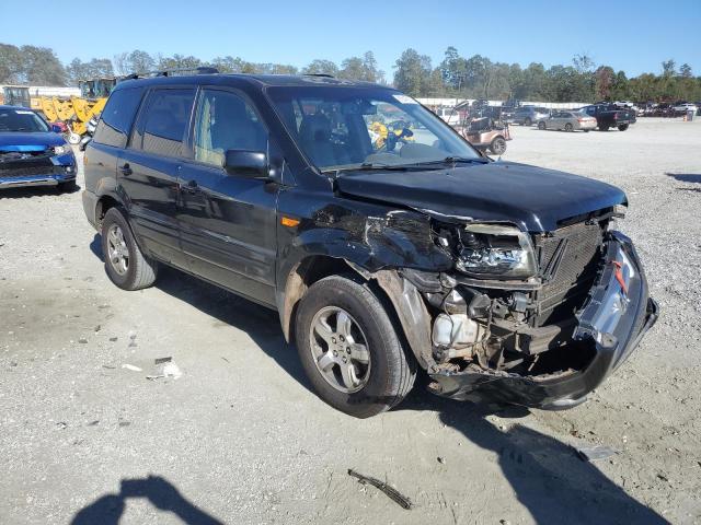 5FNYF28616B033895 - 2006 HONDA PILOT EX BLACK photo 4