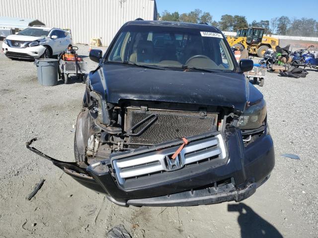5FNYF28616B033895 - 2006 HONDA PILOT EX BLACK photo 5