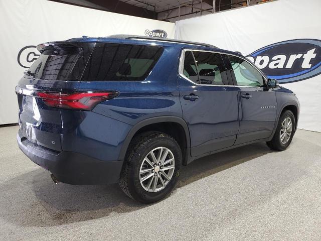 1GNEVGKW7PJ164651 - 2023 CHEVROLET TRAVERSE LT Կապույտ լուսանկար 3