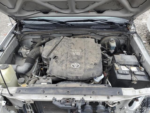 5TETU62N86Z205698 - 2006 TOYOTA TACOMA PRERUNNER ACCESS CAB SILVER photo 11