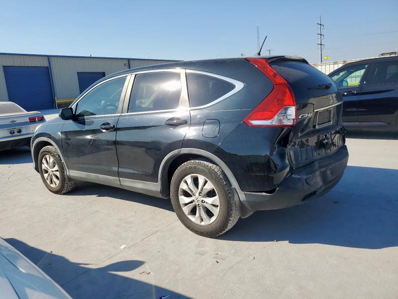 5J6RM3H51DL014050 - 2013 HONDA CR-V EX BLACK photo 2