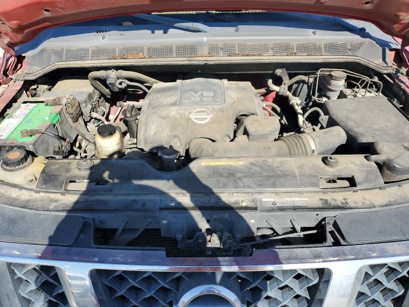 1N6BA07DX9N316825 - 2009 NISSAN TITAN XE RED photo 11