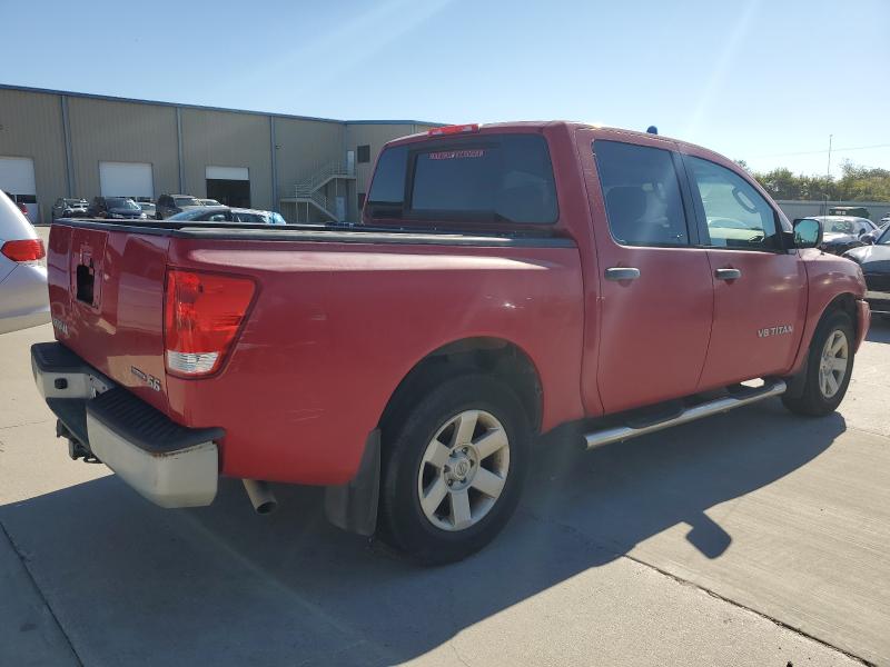 1N6BA07DX9N316825 - 2009 NISSAN TITAN XE RED photo 3