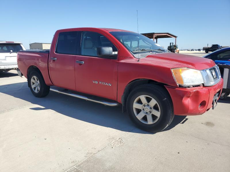 1N6BA07DX9N316825 - 2009 NISSAN TITAN XE RED photo 4