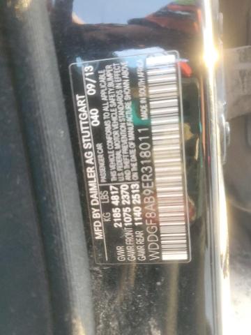 WDDGF8AB9ER318011 - 2014 MERCEDES-BENZ C 300 4MATIC BLACK photo 12