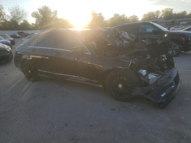 WDDGF8AB9ER318011 - 2014 MERCEDES-BENZ C 300 4MATIC BLACK photo 4