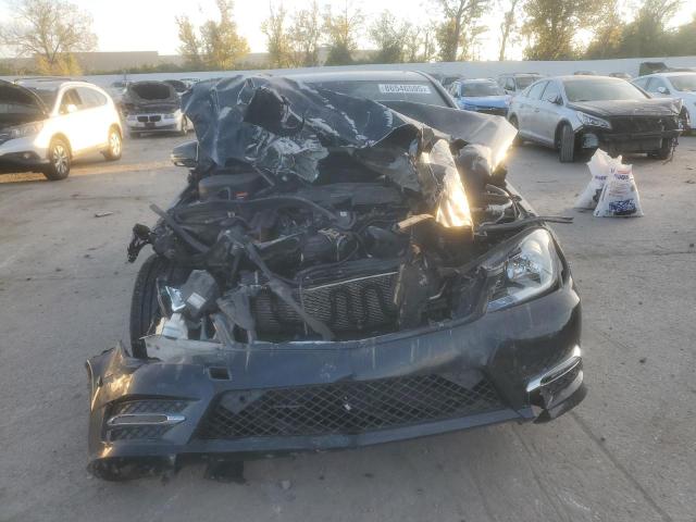 WDDGF8AB9ER318011 - 2014 MERCEDES-BENZ C 300 4MATIC BLACK photo 5