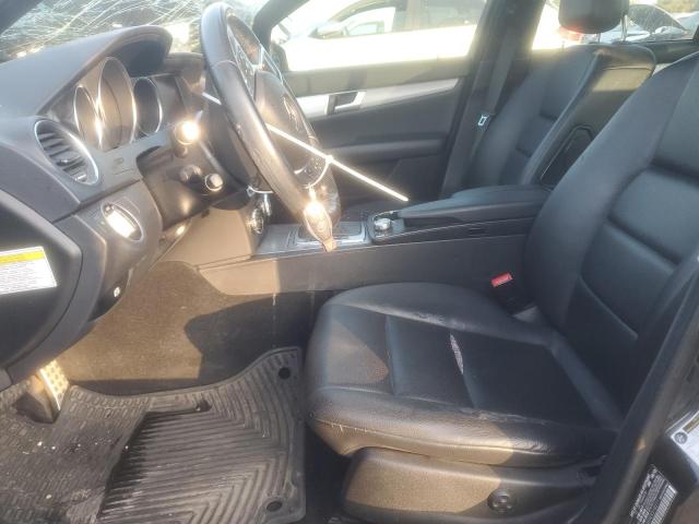 WDDGF8AB9ER318011 - 2014 MERCEDES-BENZ C 300 4MATIC BLACK photo 7