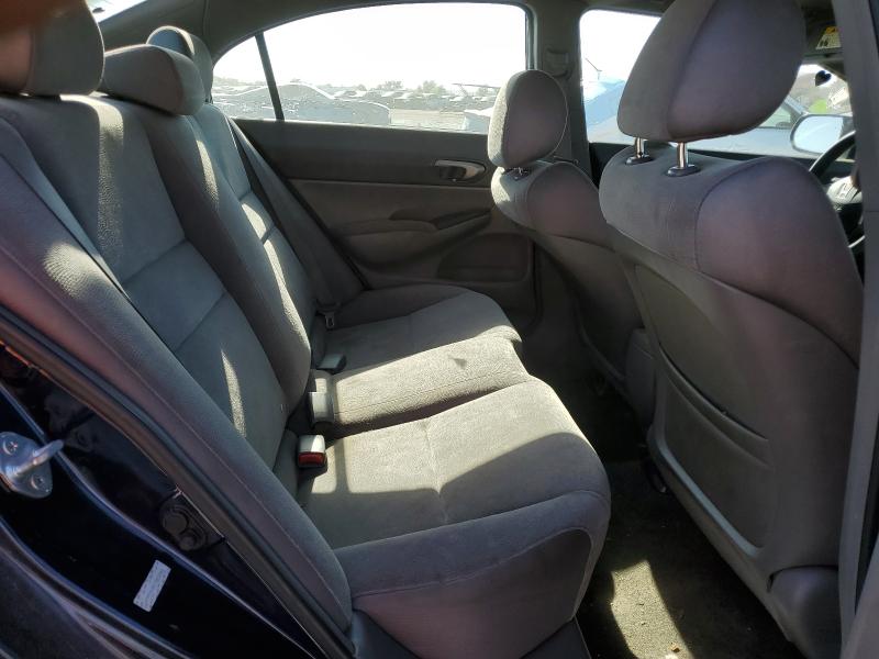 JHMFA16517S002644 - 2007 HONDA CIVIC LX BLUE photo 10