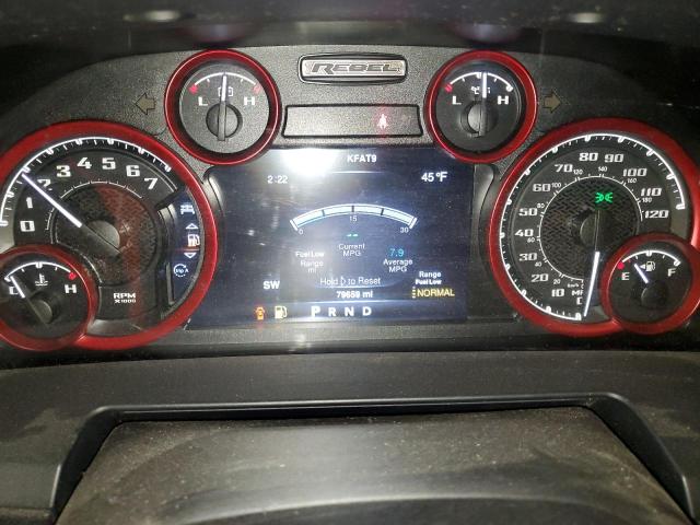 1C6RR7YT2GS216684 - 2016 RAM 1500 REBEL Գրաֆիտ լուսանկար 9